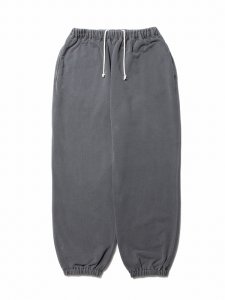 COOTIE (クーティー) Pigment Dyed Open End Yarn Sweat Pants (ピグメントダイスウェットパンツ) Black