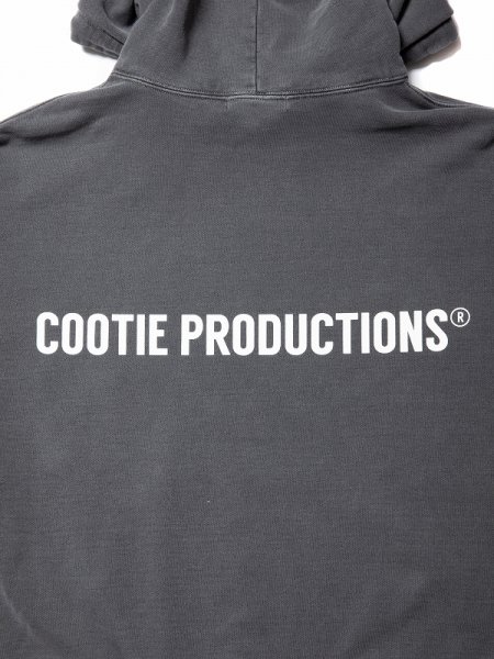 COOTIE (クーティー) Pigment Dyed Open End Yarn Sweat Hoodie ...