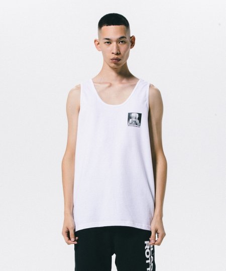 【24SS先行予約商品】ROTTWEILER (ロットワイラー) MARIA TANK TOP(タンクトップ) WHITE