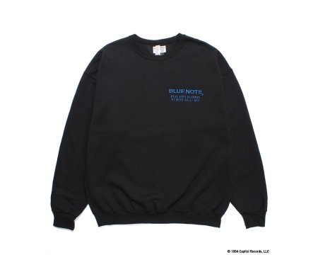 WACKO MARIA (ワコマリア) BLUE NOTE / CREW NECK SWEAT