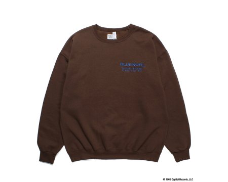 WACKO MARIA (ワコマリア) BLUE NOTE / CREW NECK SWEAT