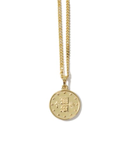 WACKO MARIA (ワコマリア) COIN NECKLACE ( TYPE-2 ) (コインネックレス) GOLD