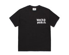 WACKO MARIA (ワコマリア) NECK FACE / CREW NECK T-SHIRT ( TYPE-5 )(ネックフェイスS/S TEE) BLACK