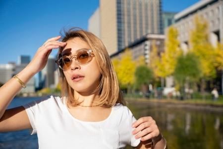 H optical エイチオプティカル H-03  サングラス ボストン 残り1点】H optical (エイチオプティカル) H-03 (サングラス) BK