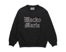 WACKO MARIA (ワコマリア)HEAVY WEIGHT CREW NECK SWEAT SHIRT ( TYPE-2 )(クルーネックスウェット) BLACK