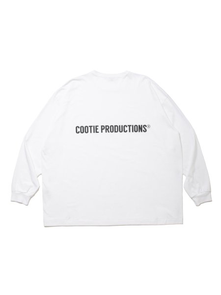 COOTIE (クーティー) Print Oversized L/S Tee (プリントオーバー 
