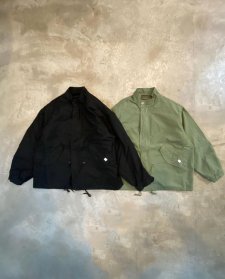 【残り2点】WAX (ワックス) Short M65 3way jacket (ショートM65ジャケット) BLACK