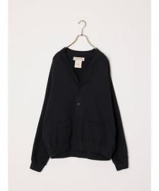 REMI RELIEF (レミレリーフ) ソフトフリースカーディガン BLACK REMI RELIEF (レミレリーフ) ソフトフリースカーディガン BLACK