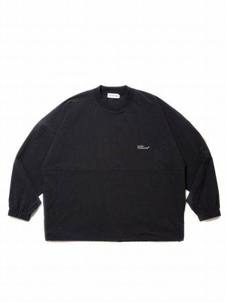 COOTIE (クーティー)Nylon Light Cloth Football L/S Tee (ナイロンフットボール長袖TEE) Black