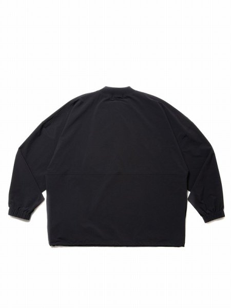 COOTIE (クーティー)Nylon Light Cloth Football L/S Tee (ナイロンフットボール長袖TEE) Black