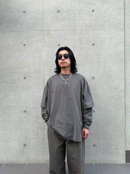 COOTIE (クーティー) Supima Oversized Cellie L/S Tee(スーピマ 
