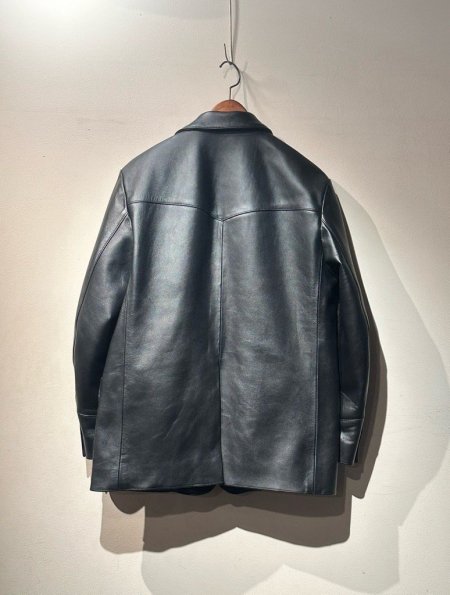 WACKO MARIA (ワコマリア)LEATHER JACKET ( TYPE-1) (レザージャケット) BLACK