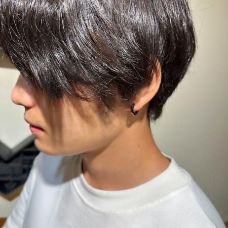 GARNI(ガルニ) Crockery Pierce (クロッケリーピアス) BLACK