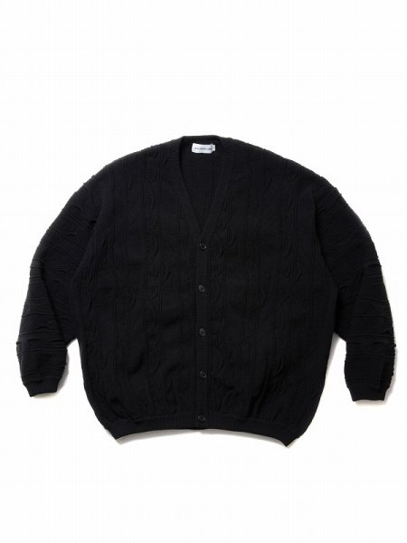 COOTIE 3D Jacquard Solotex Knit Cardiganアンチドート