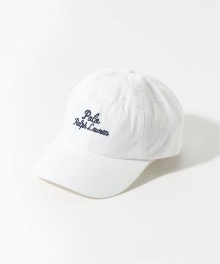 POLO RalphLauren エンブロイダリーツイルボールキャップ POLO RALPH LAUREN『エンブロイダリー ツイル ボール キャップ