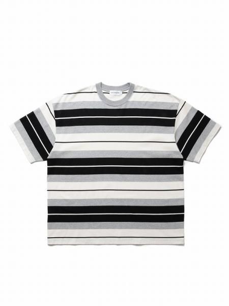 COOTIE (クーティー) Panel Border S/S Tee(パネルボーダー半袖T
