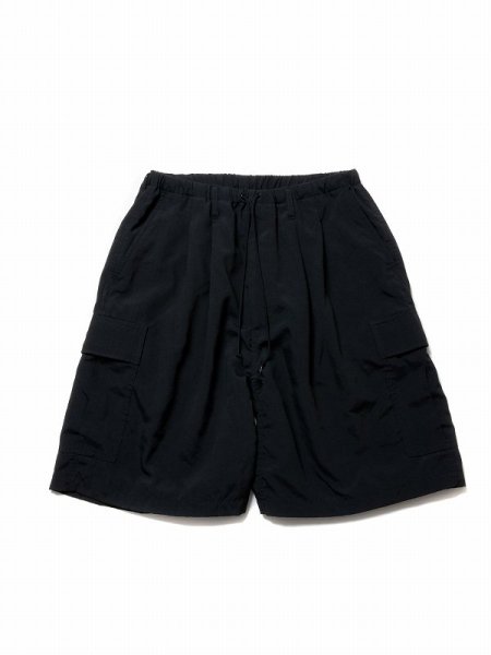 COOTIE (クーティー) Polyester Canvas Error Fit Cargo Easy Shorts(エラーフィットカーゴイージーショーツ)  Black