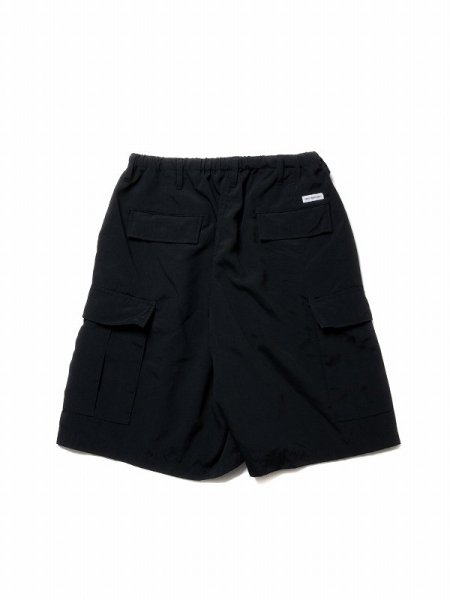 COOTIE (クーティー) Polyester Canvas Error Fit Cargo Easy Shorts( エラーフィットカーゴイージーショーツ) Black