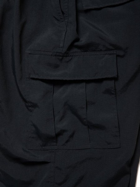 COOTIE (クーティー) Polyester Canvas Error Fit Cargo Easy Shorts( エラーフィットカーゴイージーショーツ) Black