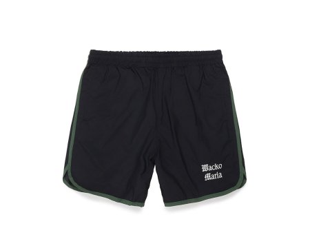 WACKO MARIA (ワコマリア) ATHLETIC SHORTS (アスレチックショーツ) BLACK