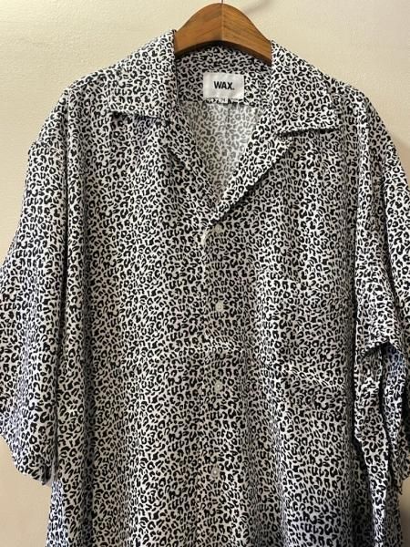WAX レオパードオープンシャツ WAX(ワックス) / オープンシャツ / Leopard open shirt - BROWN