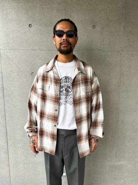 EXODUS RAYON OMBRE CHECK SHIRTS エクソダス exodus(エクソダス)｜RAYON OMBRE CHECK SHIRTS｜正規通販取扱店