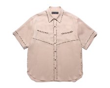 WACKO MARIA (拾ޥꥢ) WESTERN SHIRT S/S(Ⱦµ) BEIGE