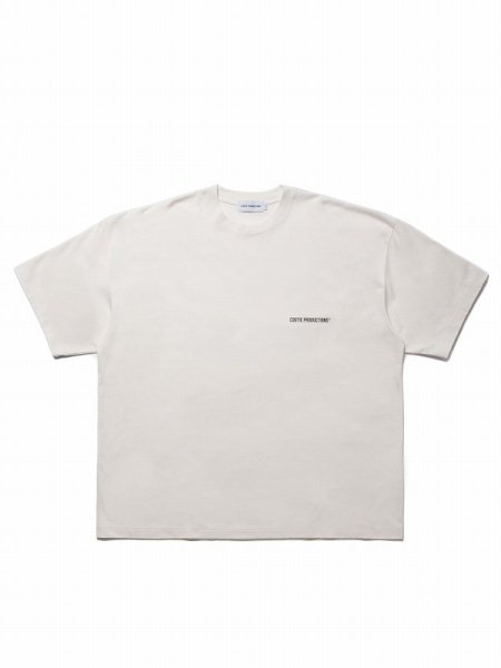 COOTIE PRODUCTIONS(クーティー) MVS Jersey Print S/S Tee - 1(MVSジャージープリントS/S Tee)  Off Ivory