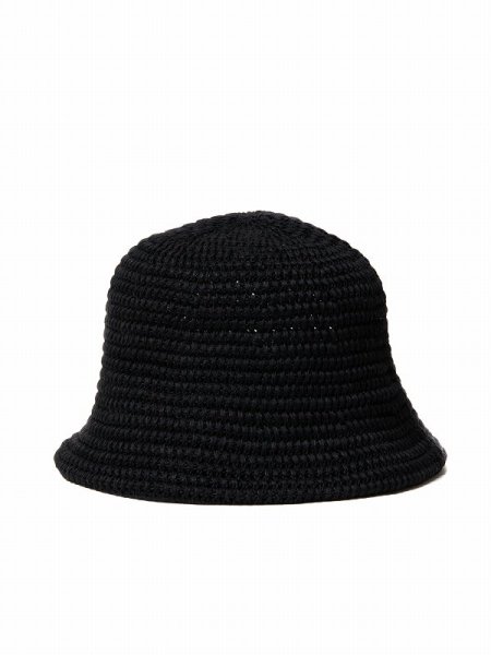 COOTIE PRODUCTIONS(クーティー) Knit Crusher Hat(ニットクラッシャーハット) Black