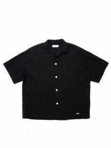 COOTIE PRODUCTIONS(ƥ) Finx Cotton Cordlane Open Collar S/S Shirt(åȥ󥳡ɥ졼S/S) Black