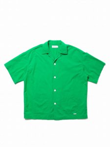 ڻĤ1COOTIE PRODUCTIONS(ƥ) Finx Cotton Cordlane Open Collar S/S Shirt(åȥ󥳡ɥ졼S/S) Green