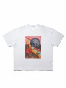COOTIE PRODUCTIONS(ƥ) Print S/S Tee (DONE)(ץS/S Tee) White
