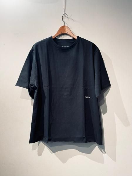 WAX (ワックス) Cut off tee(カットオフＴシャツ) BLACK