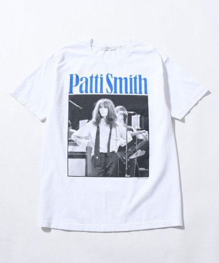 JOHN BULL(ジョンブル) アーティストTシャツ（Patti Smith）WHITE