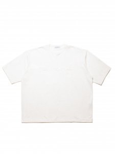 COOTIE PRODUCTIONS(ƥ) Oversized S/S Tee(Embroidery)(СS/S Tee) White
