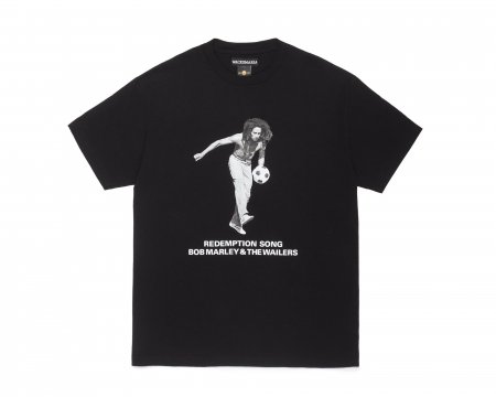 WACKO MARIA (ワコマリア) BOB MARLEY / CREW NECK T-SHIRT ( TYPE-4 )(ボブマーリークルーネック半袖Tシャツ)  BLACK