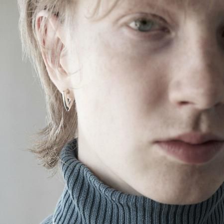 GARNI(ガルニ) Union Ring Pierce(ユニオンリングピアス) SILVER