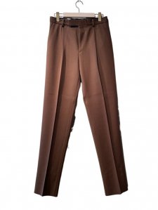 WACKO MARIA (拾ޥꥢ) PLEATED  TROUSERS(ץ꡼ĥȥ饦) BROWN