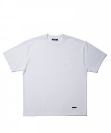 ڻĤ2ROTTWEILER (åȥ磻顼)R9 CROSS TEE(S/Sԥ) WHITE