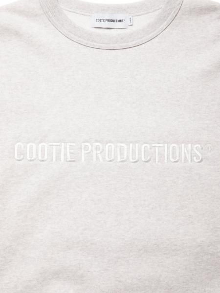 COOTIE (クーティー)Open End Yarn Sweat Crew (Embroidery