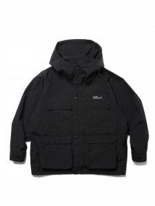 ڻĤ1COOTIE (ƥ) T/C Weather Hooded Shell Jacket(른㥱å) Black