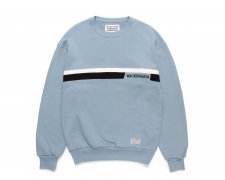 ڻĤ2WACKO MARIA (拾ޥꥢ) MIDDLE WEIGHT CREW NECK SWEAT SHIRT ( TYPE-3 )(ߥɥ륦ȥå) BLUE