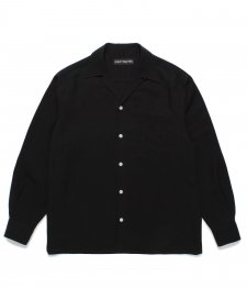 WACKO MARIA (拾ޥꥢ) 50'S SHIRT L/S ( TYPE-1 )(50'Sץ󥫥顼) BLACK