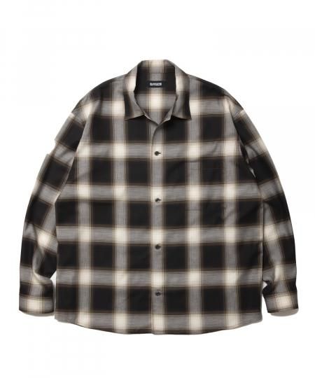 トップス ROTTWEILER R9 OMBRE OPENCOLLAR SHIRT M ROTTWEILER (ロットワイラー)R9 OMBRE OPENCOLLAR SHIRT