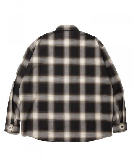 トップス ROTTWEILER R9 OMBRE OPENCOLLAR SHIRT M ROTTWEILER (ロットワイラー)R9 OMBRE OPENCOLLAR SHIRT