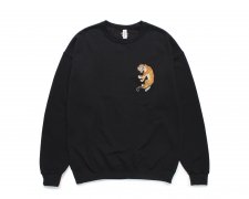 WACKO MARIA (拾ޥꥢ) TIM LEHI / CREW NECK SWEAT SHIRT ( TYPE-2 ) (롼ͥåå) BLACK