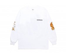 WACKO MARIA (拾ޥꥢ) TIM LEHI / CREW NECK LONG SLEEVE T-SHIRT ( TYPE-3 ) (󥰥꡼TEE) WHITE