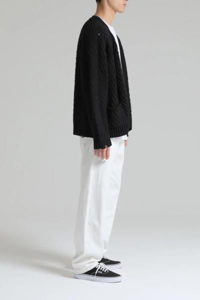 DELUXE (デラックス) SAVAGE SPAGHETTII (ダメージ加工ニット