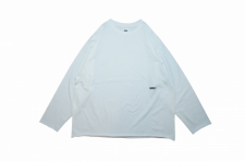 ڻĤ2WAX (å) Cut off long tee (åȥL/S TEE) WHITE