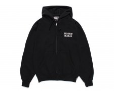 WACKO MARIA (拾ޥꥢ) HEAVY WEIGHT FULL ZIP HOODED SWEAT SHIRT ( TYPE-1 )(إӡȥåץѡ) BLACK